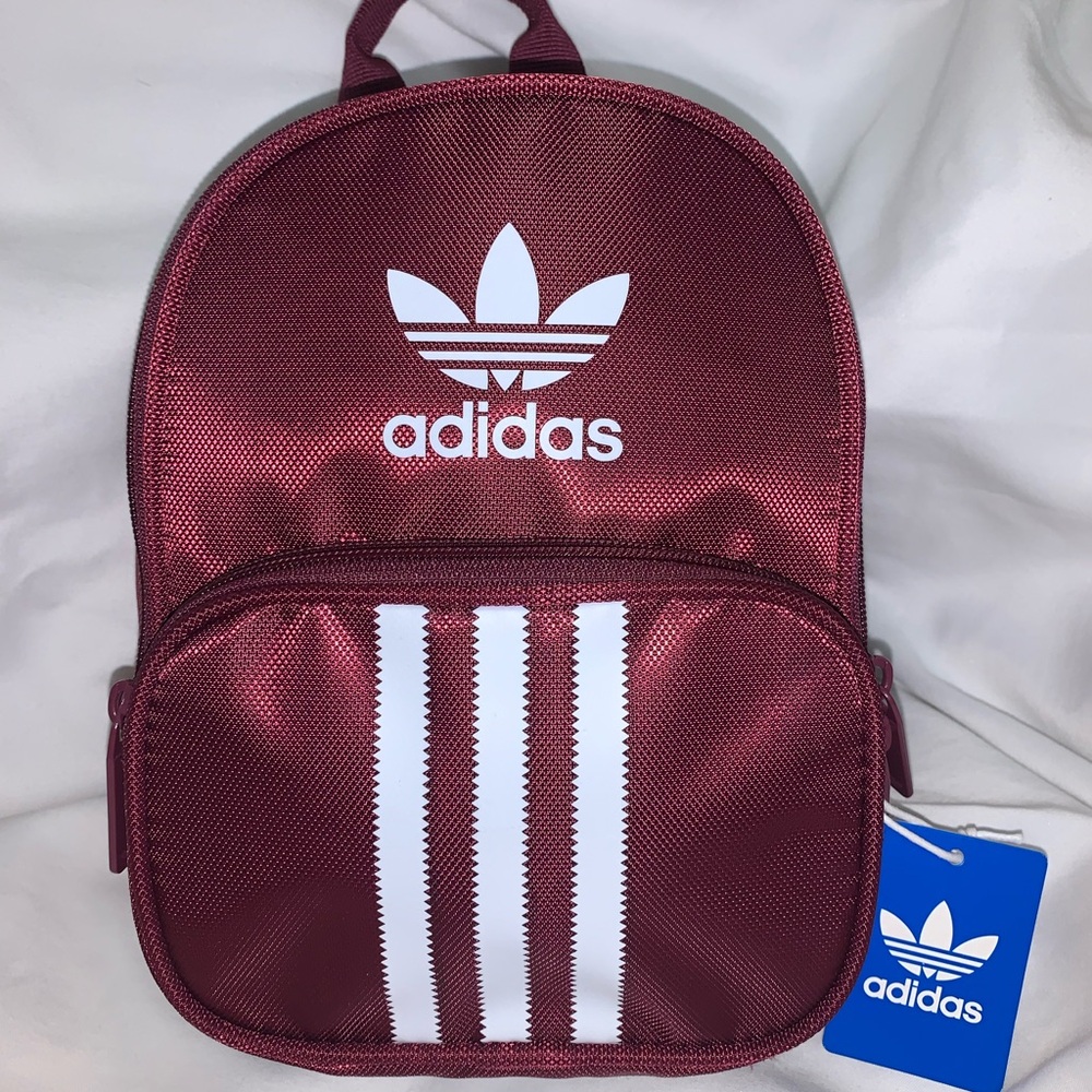 Adidas Originals Santiago Mini Backpack in Victory Crimson Purple